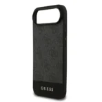 Guess iPhone 17 Air Backcover hoesje - 4G Bottom Stripe - Grijs - Afbeelding 7