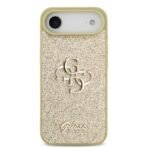 Guess iPhone 17 Air Backcover hoesje - Big 4G - Fixed Glitter - Goud - Afbeelding 2