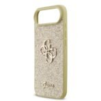Guess iPhone 17 Air Backcover hoesje - Big 4G - Fixed Glitter - Goud - Afbeelding 7