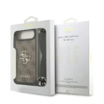 Guess iPhone 17 Air Backcover hoesje - Crossbody 4G Big Logo - Cord Strap - Bruin - Afbeelding 8