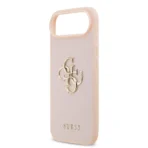 Guess iPhone 17 Air Backcover hoesje - Grained - Big 4G Logo - Roze - Image 6