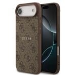 Guess iPhone 17 Air MagSafe hoesje bruin leer