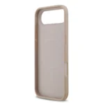 Guess iPhone 17 Air Backcover hoesje - Magsafe PU Leather - 4G Classic Logo - Roze - Afbeelding 6