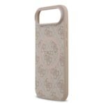 Guess iPhone 17 Air Backcover hoesje - Magsafe PU Leather - 4G Classic Logo - Roze - Afbeelding 7