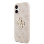 Guess iPhone 17 Backcover hoesje - 4G - Big Metal Logo - Roze - Afbeelding 2
