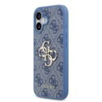Guess iPhone 17 Backcover hoesje - 4G - Big Metal Logo - Blauw - Image 4
