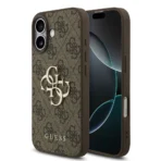 iPhone 17 hoesje Guess bruin