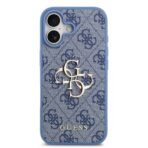 Guess iPhone 17 Backcover hoesje - 4G - Big Metal Logo - Blauw - Image 3