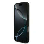 Guess iPhone 17 Backcover hoesje - 4G Bottom Stripe - Grijs - Image 5