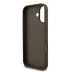 Guess iPhone 17 Backcover hoesje - 4G Bottom Stripe - Bruin - Image 5