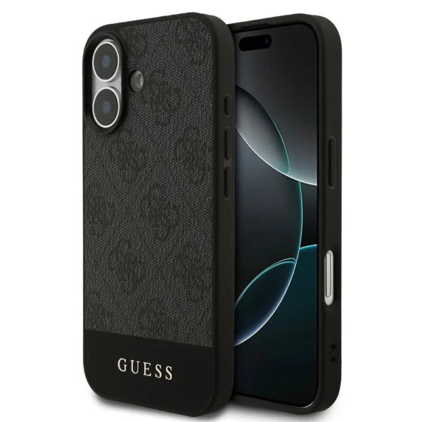 iPhone 17 hoesje Guess grijs