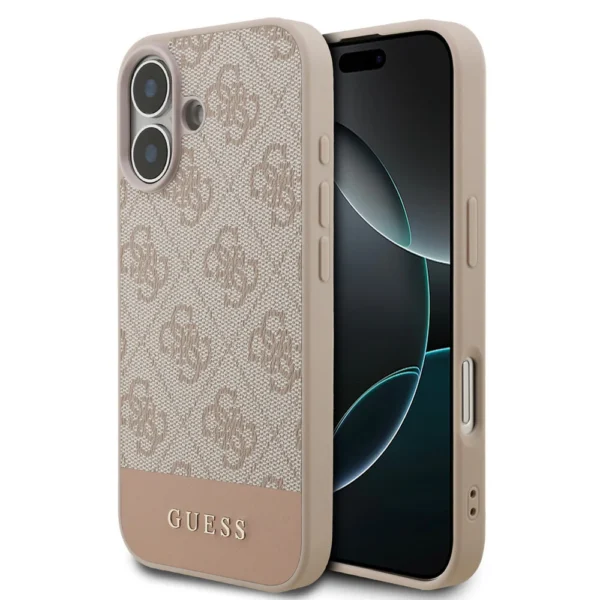 iPhone 17 hoesje Guess roze