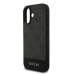 Guess iPhone 17 Backcover hoesje - 4G Bottom Stripe - Grijs - Image 7
