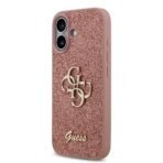Guess iPhone 17 Backcover hoesje - Big 4G - Fixed Glitter - Roze - Image 4