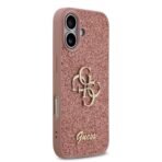 Guess iPhone 17 Backcover hoesje - Big 4G - Fixed Glitter - Roze - Image 2
