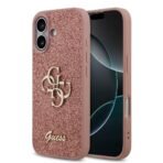 iPhone 17 glitter hoesje roze