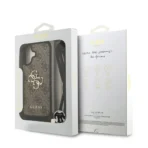 Guess iPhone 17 Backcover hoesje - Crossbody 4G Big Logo - Cord Strap - Bruin - Afbeelding 6