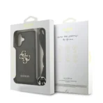 Guess iPhone 17 Backcover hoesje - Crossbody 4G Big Logo - Cord Strap - Zwart - Afbeelding 6