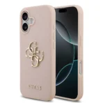 iPhone 17 hoesje Guess roze
