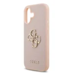 Guess iPhone 17 Backcover hoesje - Grained - Big 4G Logo - Roze - Afbeelding 7