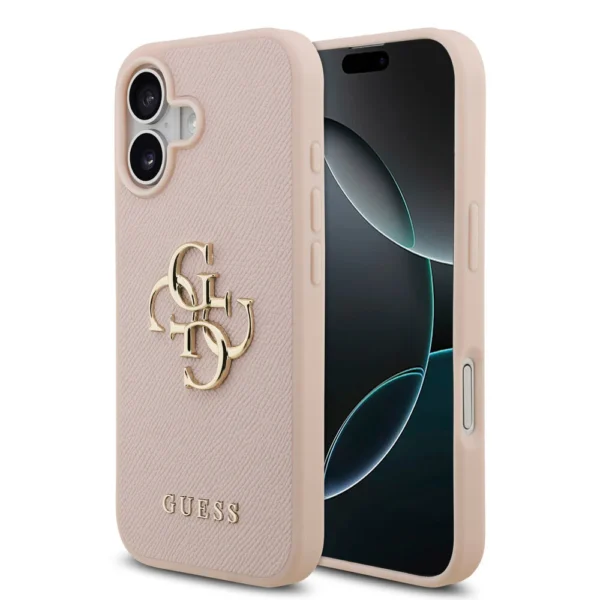 iPhone 17 hoesje Guess roze