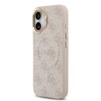 Guess iPhone 17 Backcover hoesje - Magsafe PU Leather - 4G Classic Logo - Roze - Image 5