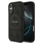 Guess iPhone 17 hoesje MagSafe PU leer zwart