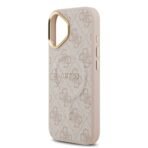 Guess iPhone 17 Backcover hoesje - Magsafe PU Leather - 4G Classic Logo - Roze - Image 7