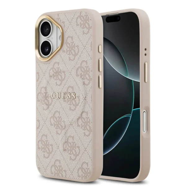 iPhone 17 MagSafe hoesje Guess roze