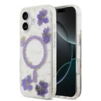 Guess iPhone 17 hoesje paars MagSafe