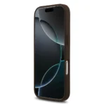 Guess iPhone 17 Pro Backcover hoesje - 4G - Big Metal Logo - Bruin - Image 5