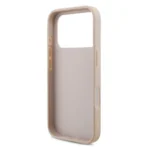 Guess iPhone 17 Pro Backcover hoesje - 4G - Big Metal Logo - Roze - Image 5
