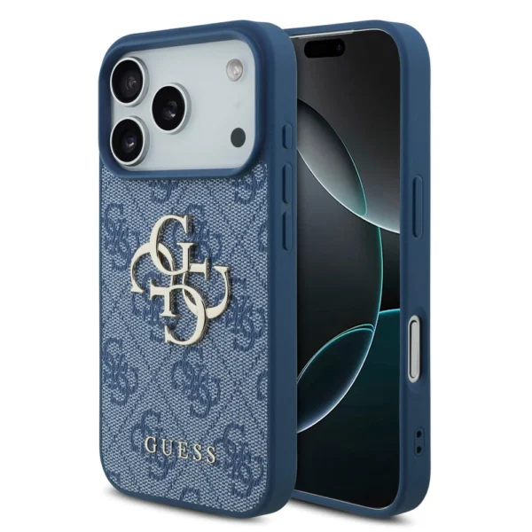 iPhone 17 Pro hoesje Guess blauw