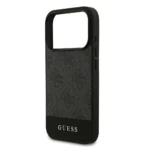 Guess iPhone 17 Pro Backcover hoesje - 4G Bottom Stripe - Grijs - Image 6