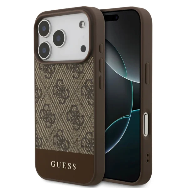 iPhone 17 Pro hoesje Guess bruin