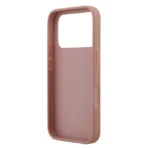 Guess iPhone 17 Pro Backcover hoesje - Big 4G - Fixed Glitter - Roze - Image 6
