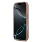 Guess iPhone 17 Pro Backcover hoesje - Big 4G - Fixed Glitter - Roze - Image 5
