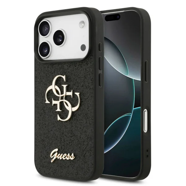 Guess iPhone 17 Pro hoesje zwart