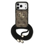 iPhone 17 Pro MagSafe hoesje bruin met koord