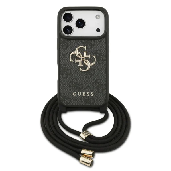 iPhone 17 Pro hoesje crossbody zwart