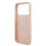 Guess iPhone 17 Pro Backcover hoesje - Grained - Big 4G Logo - Roze - Afbeelding 7