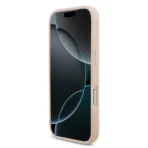 Guess iPhone 17 Pro Backcover hoesje - Grained - Big 4G Logo - Roze - Afbeelding 6