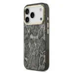 Guess iPhone 17 Pro Backcover hoesje - Magsafe - Python Pattern - Zwart - Afbeelding 4