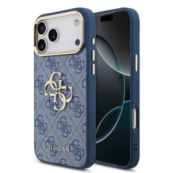 Guess iPhone 17 Pro Max hoesje blauw