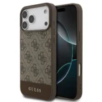 iPhone 17 Pro Max hoesje bruin Guess