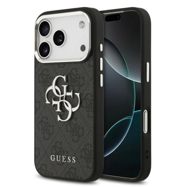 Guess iPhone 17 Pro Max MagSafe hoesje zwart