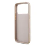 Guess iPhone 17 Pro Max Backcover hoesje - 4G - Big Metal Logo - Roze - Afbeelding 5