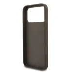 Guess iPhone 17 Pro Max Backcover hoesje - 4G Bottom Stripe - Bruin - Image 5