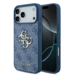 Guess iPhone 17 Pro Max hoesje blauw