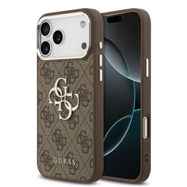 iPhone 17 Pro Max hoesje Guess bruin